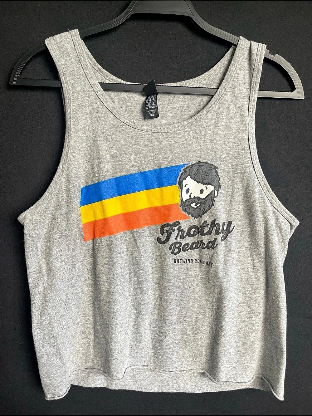 Frothy Beard Brewing Company Graphic Tank Top